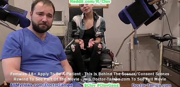  $CLOV Glove In As Doctor Tampa When New Sex Slave Ava Siren Arrives From WaynotFair.com! FULL MOVIE "Strangers In The Night" @CaptiveClinic.com